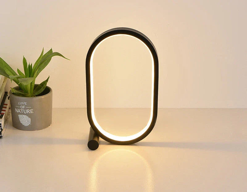 Stylish LED desk lamp with touch control and dimming functionality, perfect for modern workspaces and bedrooms