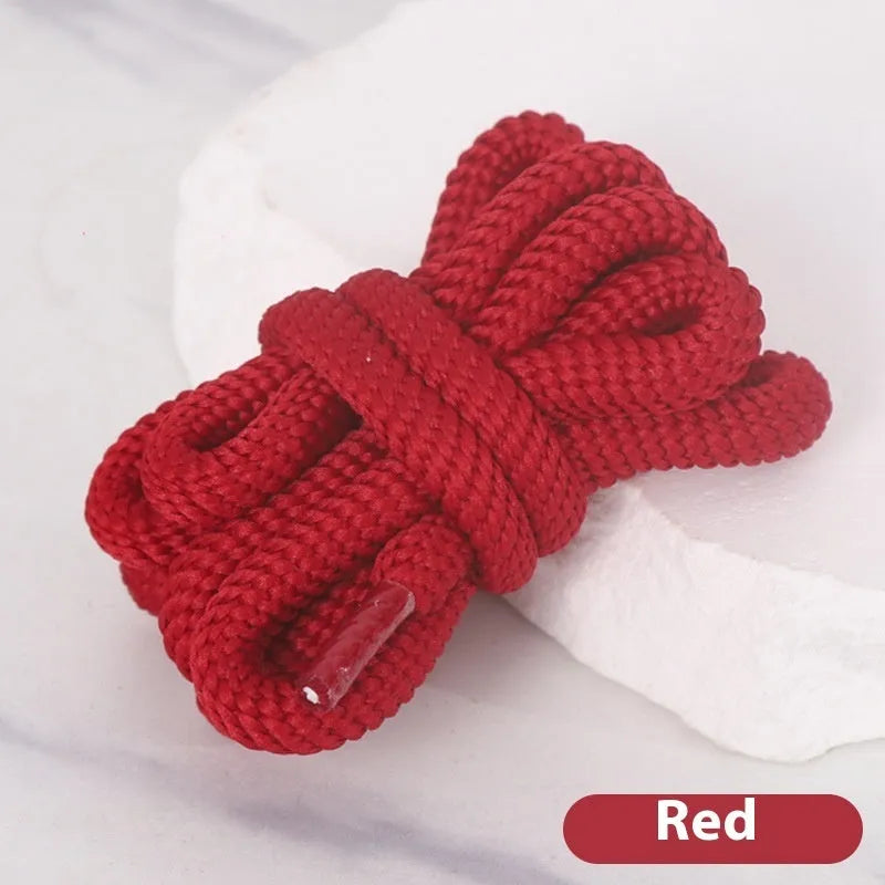 Oval shoelace adapter rope in various colours, showing 1.0cm width and length options for sweatshirts and hats.