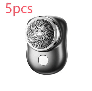 Compact, cordless electric razor with premium aluminium body and powerful 6,600 rpm motor for a smooth, painless shave
