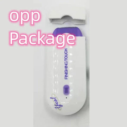Cordless facial hair remover with micro-oscillation technology for painless, smooth hair removal on sensitive skin