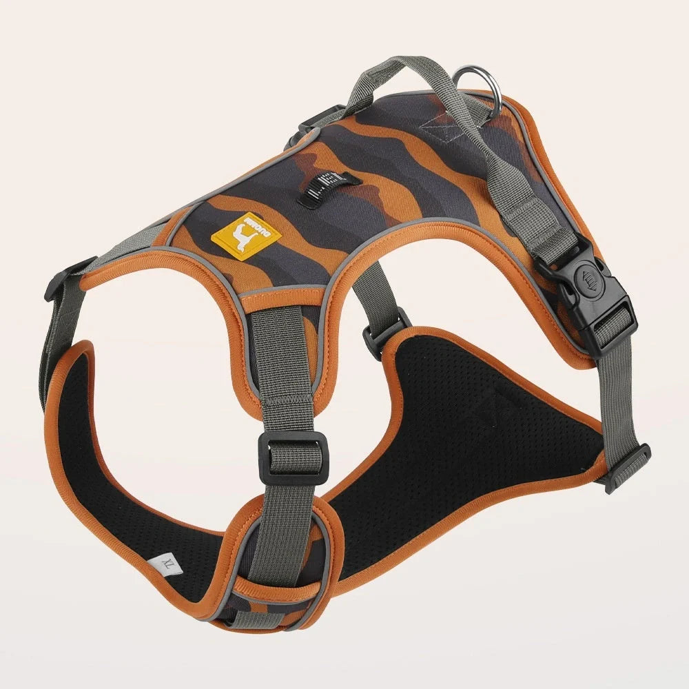 Reflective Dog Commuter Lead with Chest and Back Straps in various colours