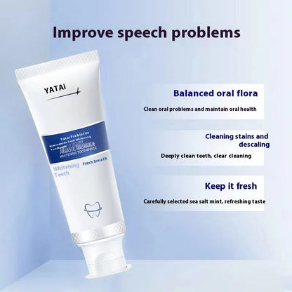 Probiotics Nicotinamide Whitening Toothpaste 100g mint flavour single tube for general oral care