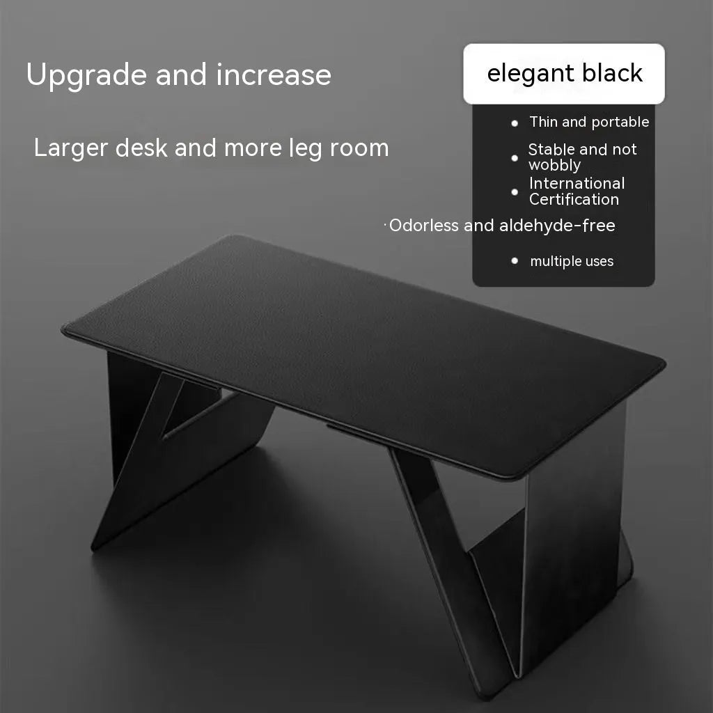Foldable wooden laptop tablet stand with storage, standard 44 x 24cm or plus size 54.5 x 25cm.