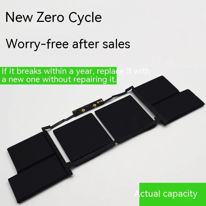 A1820 replacement battery for 2016 MacBook Pro 15 A1707, built-in laptop battery over 5001mAh, 0.5kg, one pack