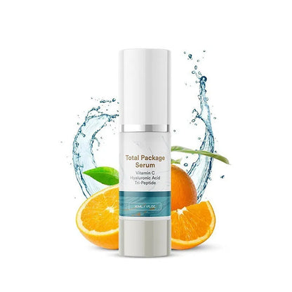 30ml facial essence bottle with moisturising and brightening skincare properties