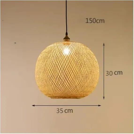 Pastoral style chandelier available in diameters from 20cm to 55cm with three-head configuration options