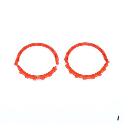 PS5 controller decorative ring in ten colour options including blue, green, pink, purple, red, and yellow