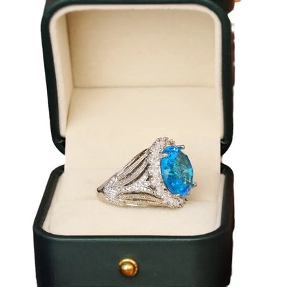 Italian court retro hollow women's ring in brass steel with KYRA0406 colour