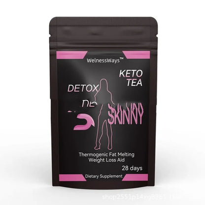 28-day herbal tea collection with multiple blends for women's body care