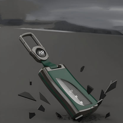 Zinc alloy and TPU Lexus car key case in multiple colours: black, white, brown, blue, green.