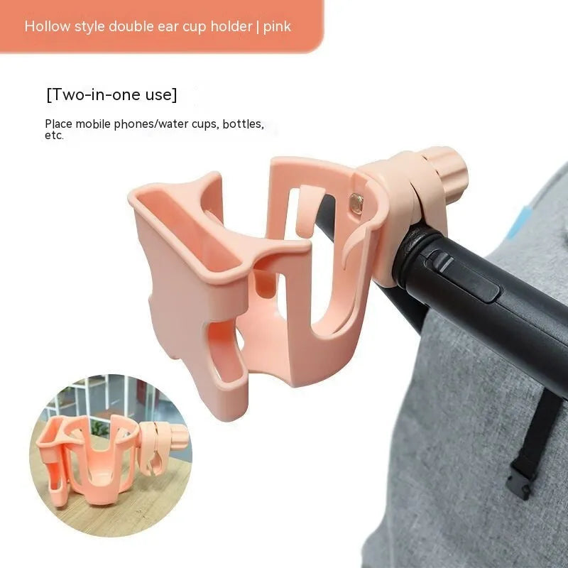 Black, green, and pink ABS plastic universal cup holder for electric cars, dimensions 19x10x11.3cm