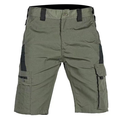 Elastic waist camouflage shorts in multiple colours including dark night and CP camouflage patterns