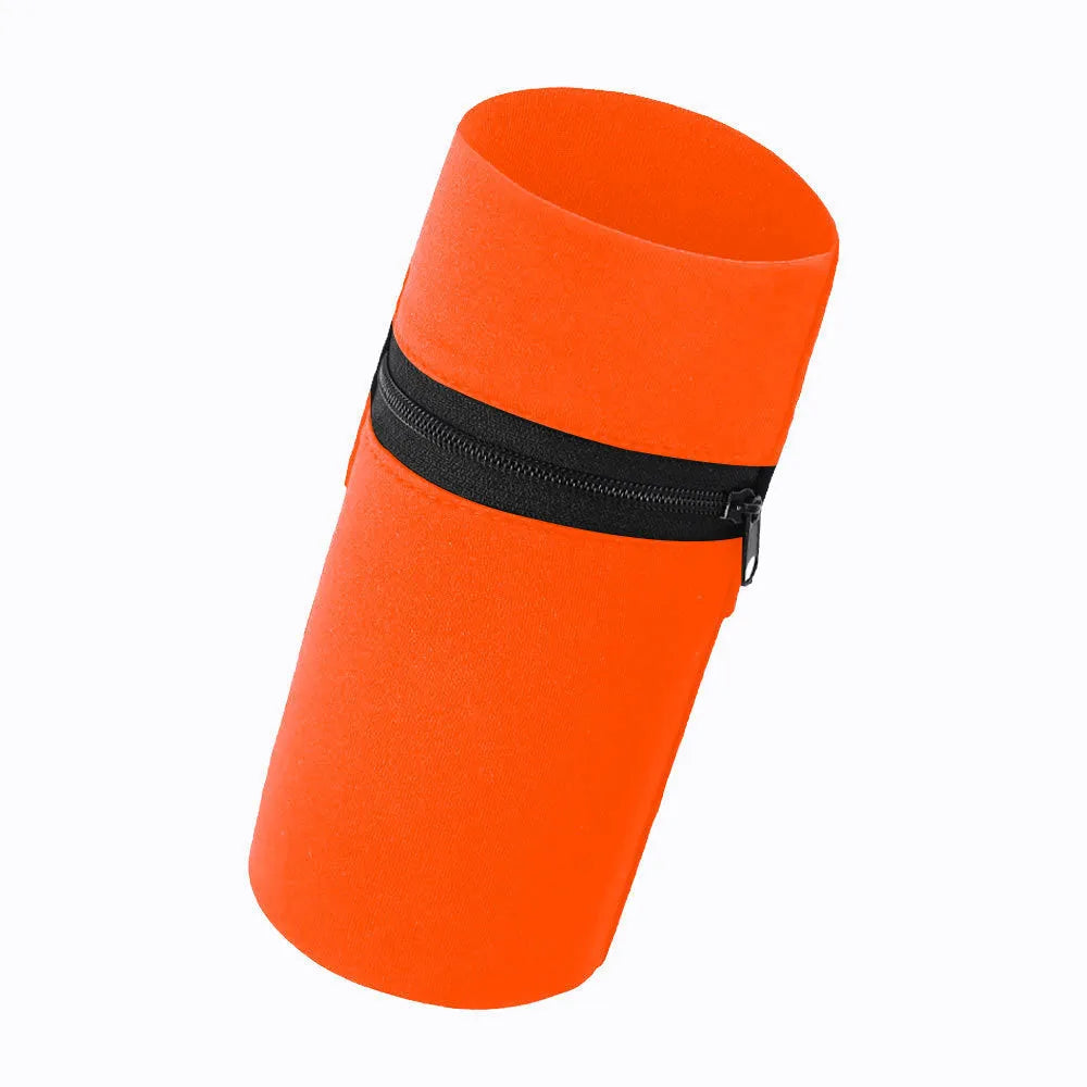 Adjustable large capacity sports arm bag for phones in multiple colours including fluorescent green and striped designs