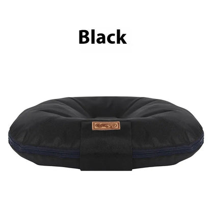Removable Oxford cloth pet mattress for dogs with PP cotton filling in black, grey, red or brown