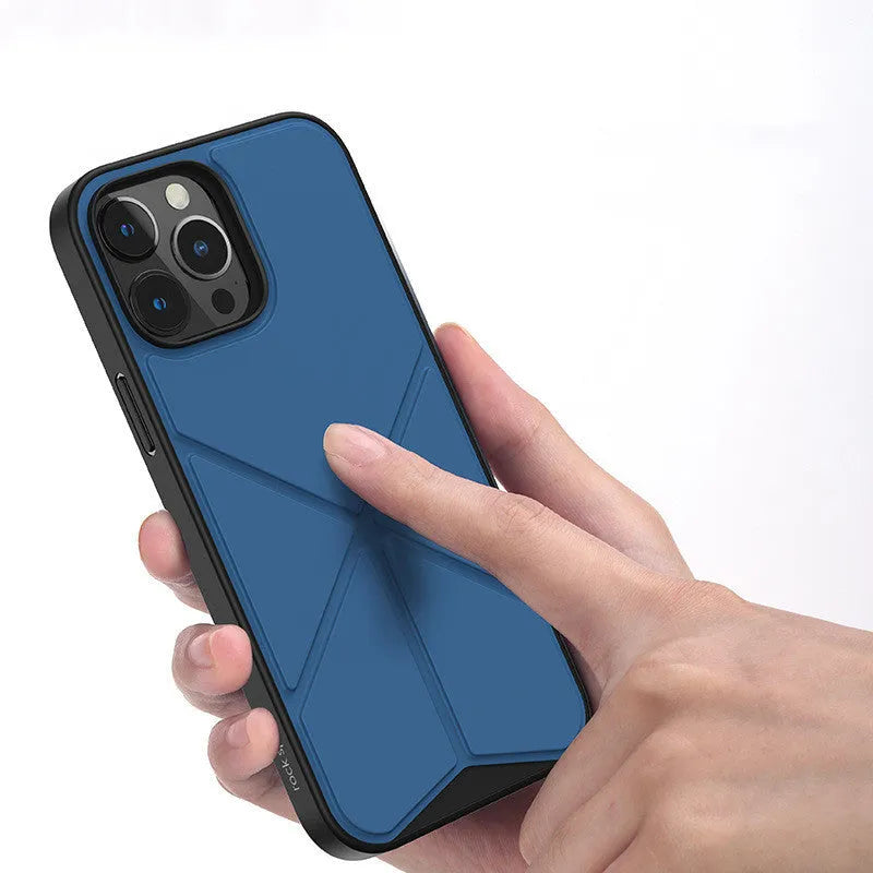 Black TPU back cover case for iPhone 13 series on a table