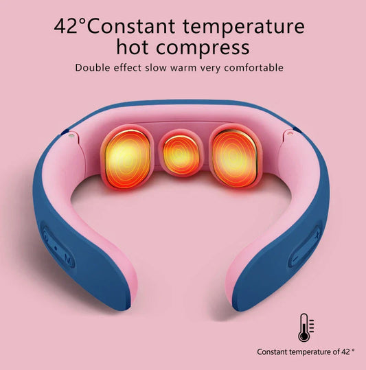 Premium neck and shoulder massager with multi-mode massage and heating functions for effective pain relief