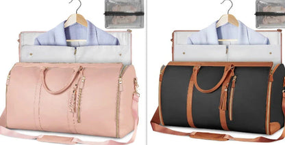 Stylish and durable carry-on travel bag with convenient organization pockets and versatile storage options