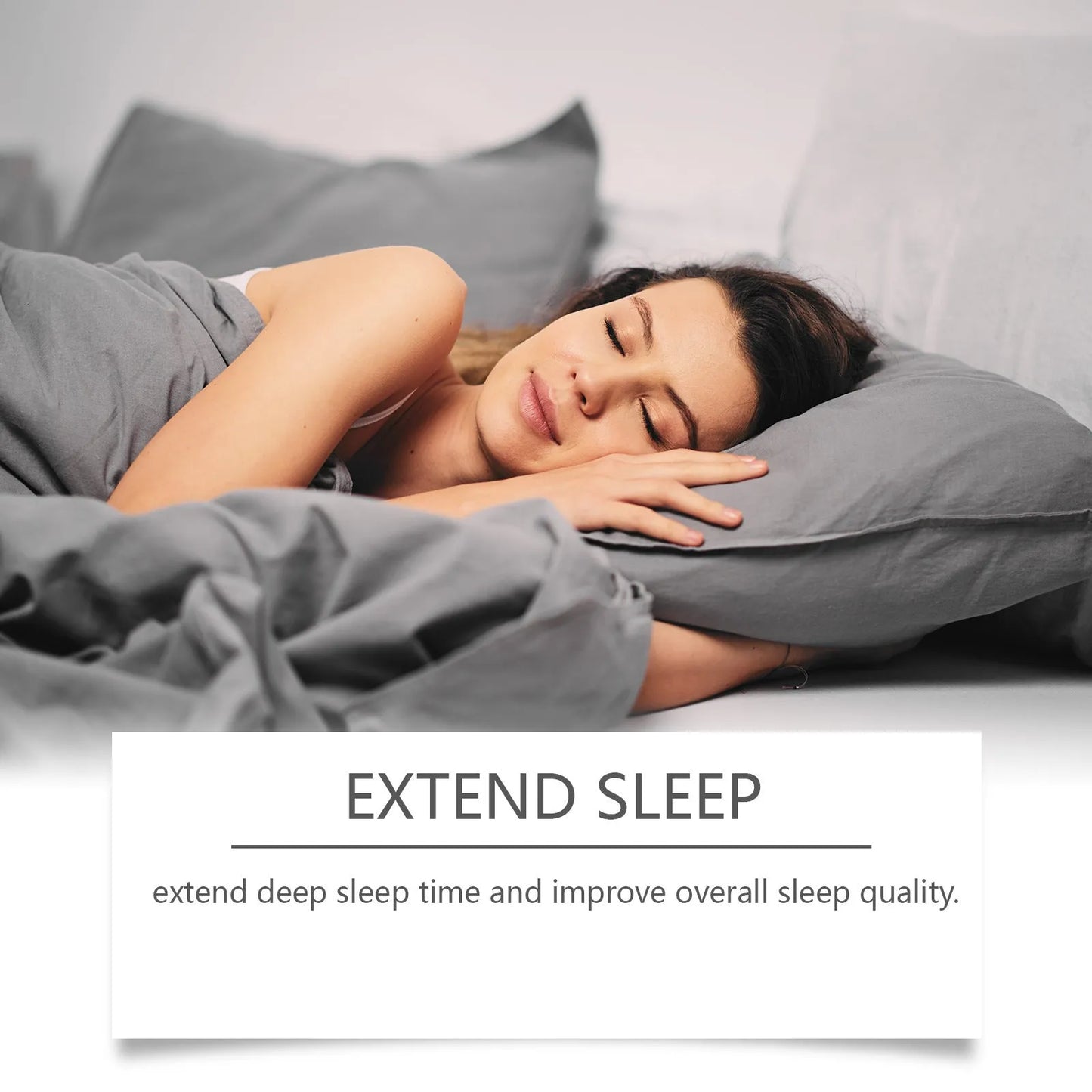 50ml bottle of sleep support liquid drops with dropper for dosage measurement