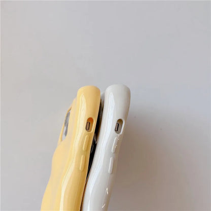 3D macaron candy coloured all-inclusive TPU phone case for iPhone with bracket and magnetic suction, shown in five colours