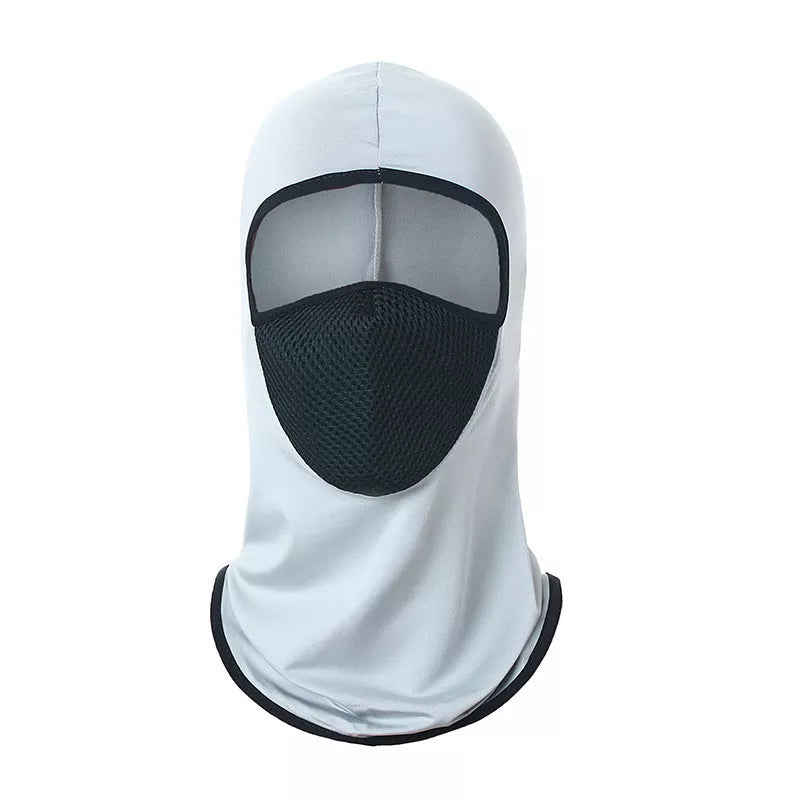 Lycra Soft Equipment Outdoor Windproof Sunscreen Hood in various colours