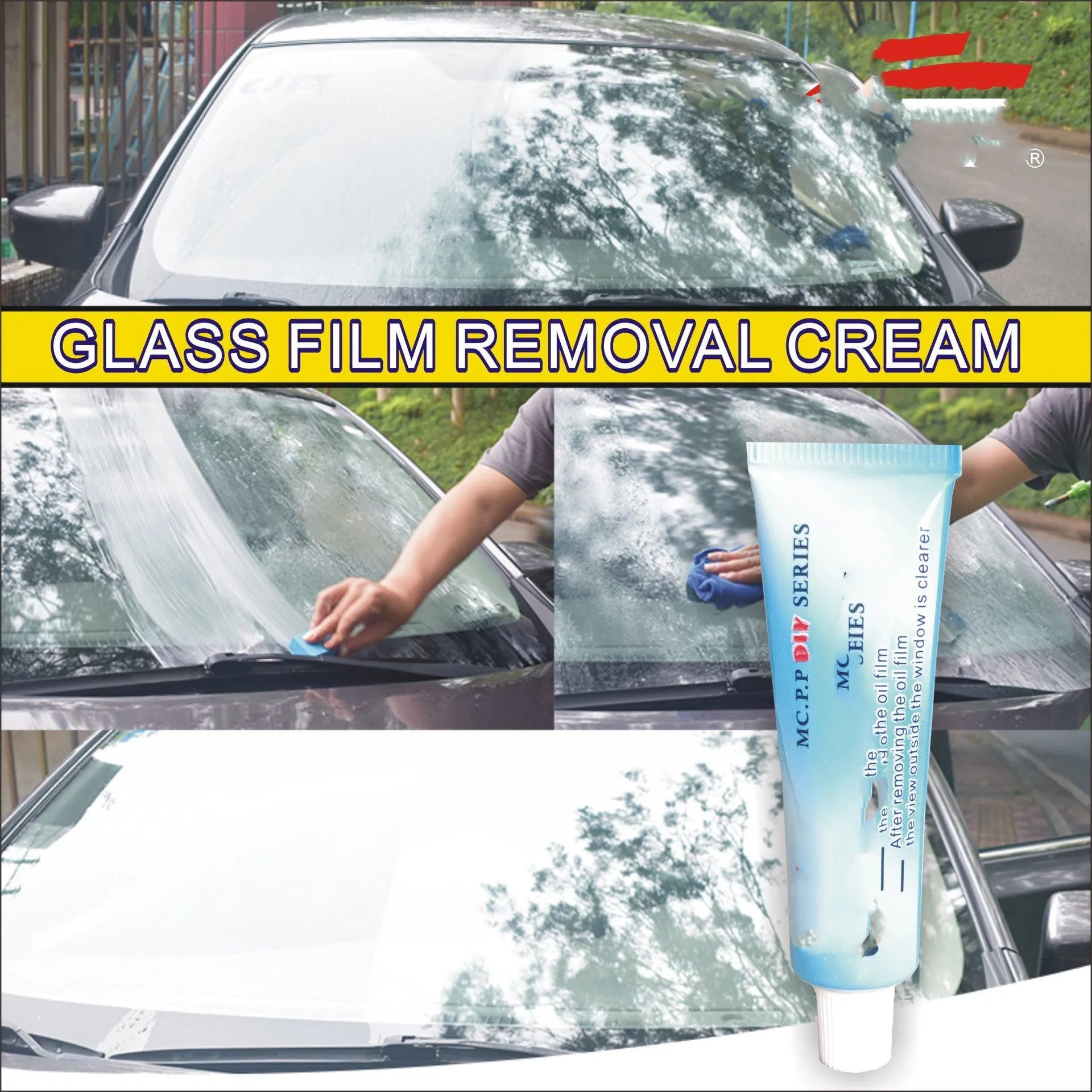 15ml automotive glass rainproof agent in a white English version bag