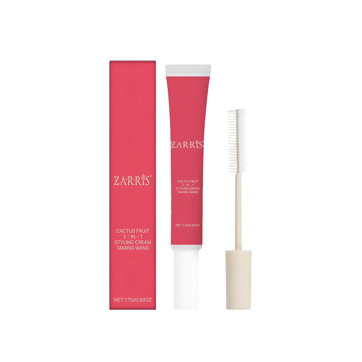 17g tube of hair styling cream with cactus fruit extract and hyaluronic acid
