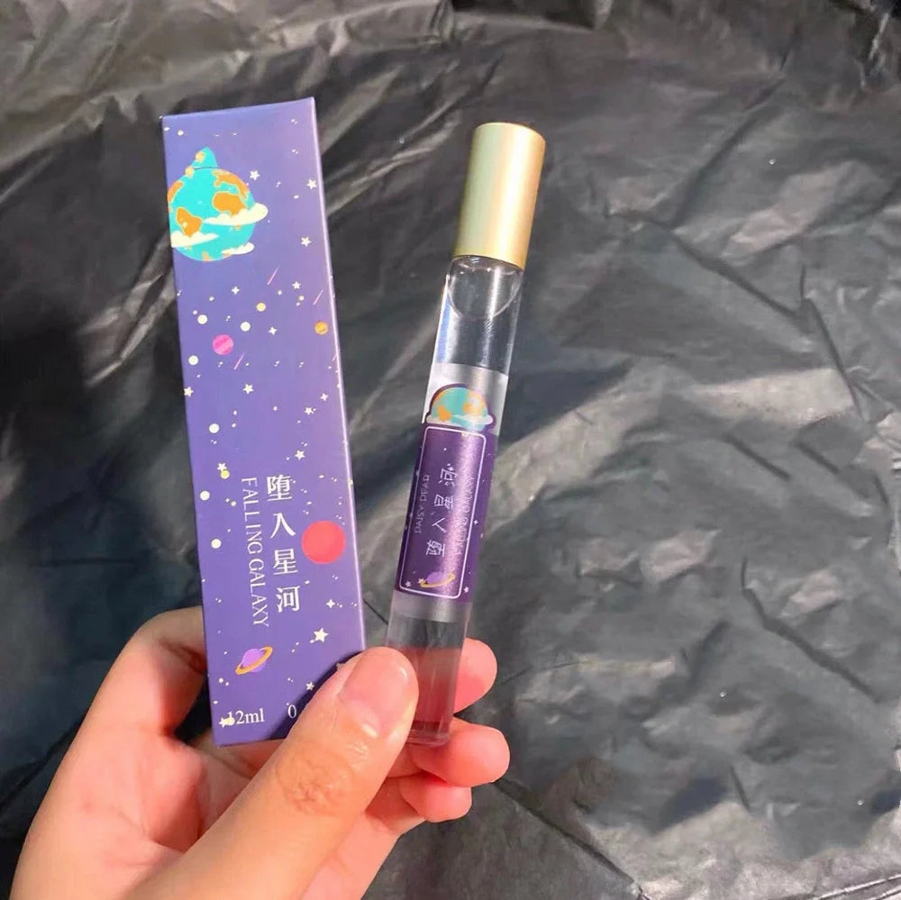 12ml glass rollerball essential oil fragrance bottle with Pure Gardenia label, featuring metal applicator for subtle scent application