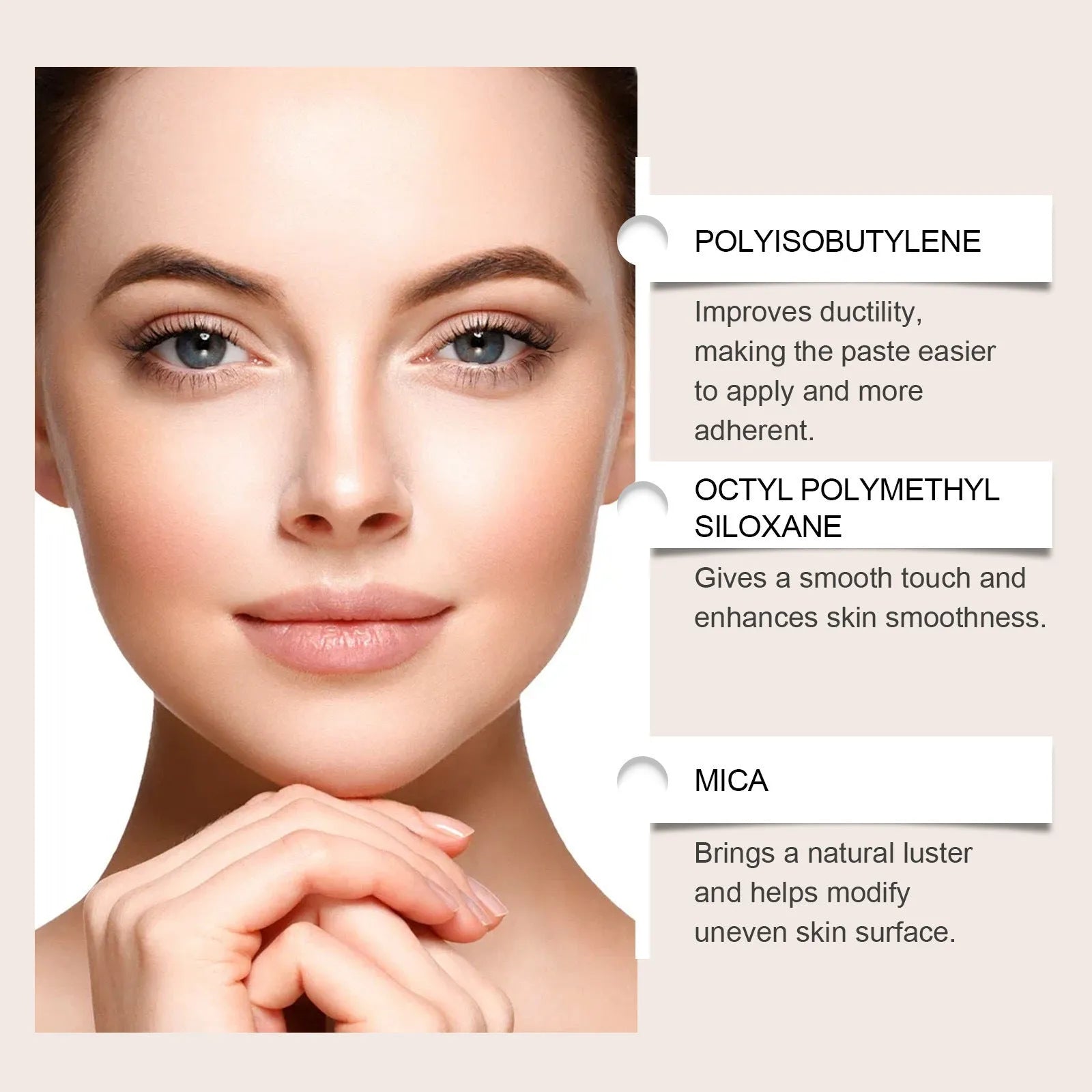 Dual-ended 2-in-1 brow highlighter and repair pen in natural light brown.
