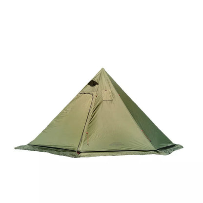 400PRO Winter Snow Skirt Camping Tent with aluminum alloy frame and PU3000mm waterproof rating