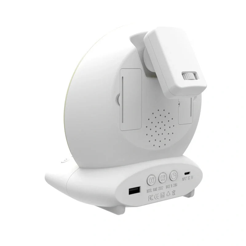 Wake-up Light Alarm Clock with sunrise simulation and FM radio features