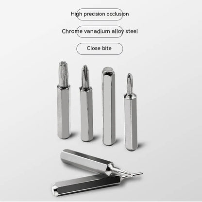 32-in-1 screwdriver set for mobile phone repair with precision bits for electronics disassembly
