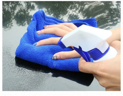500ml powder sprayer car wax with dust wax applicator for paint maintenance