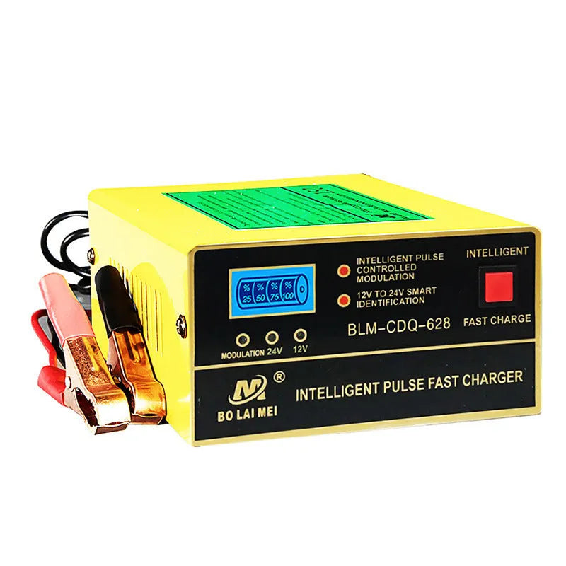 BT 168 model 12 volt 24 volt automobile battery charger with American plug for lead acid batteries