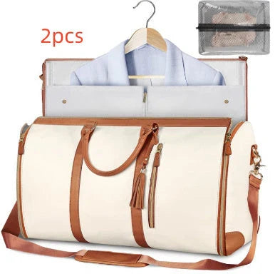Stylish and durable carry-on travel bag with convenient organization pockets and versatile storage options