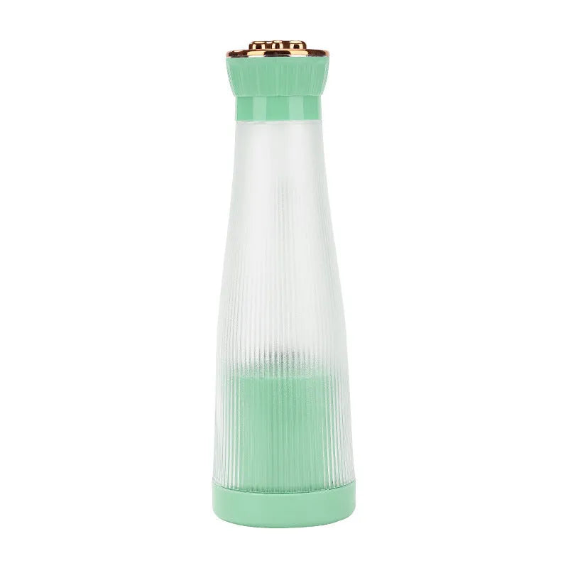 Portable USB electric juicer blender in light green colour with 400ml cup