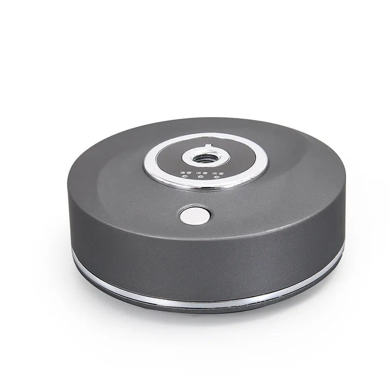 Car USB aromatherapy machine with spray holder in black, white or grey colours