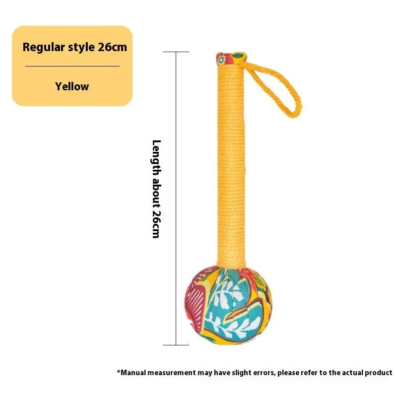 Argy wormwood health care massage hammer in green, pink, purple, red, or yellow, shown in 26cm and 31cm sizes.