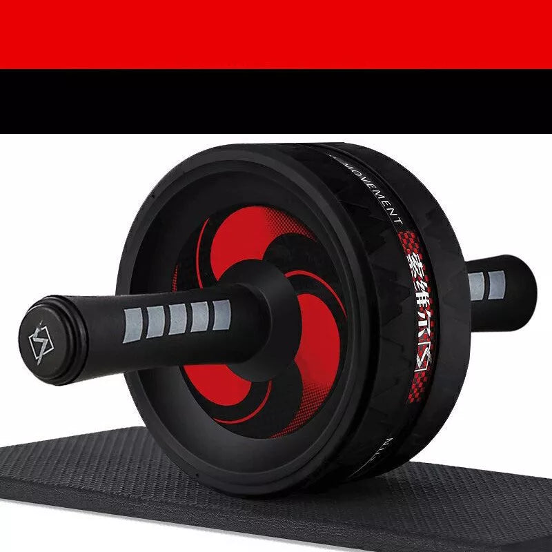 Exercise Fitness Wheel Set with abdominal wheel, yoga mat, and skipping rope for home workouts