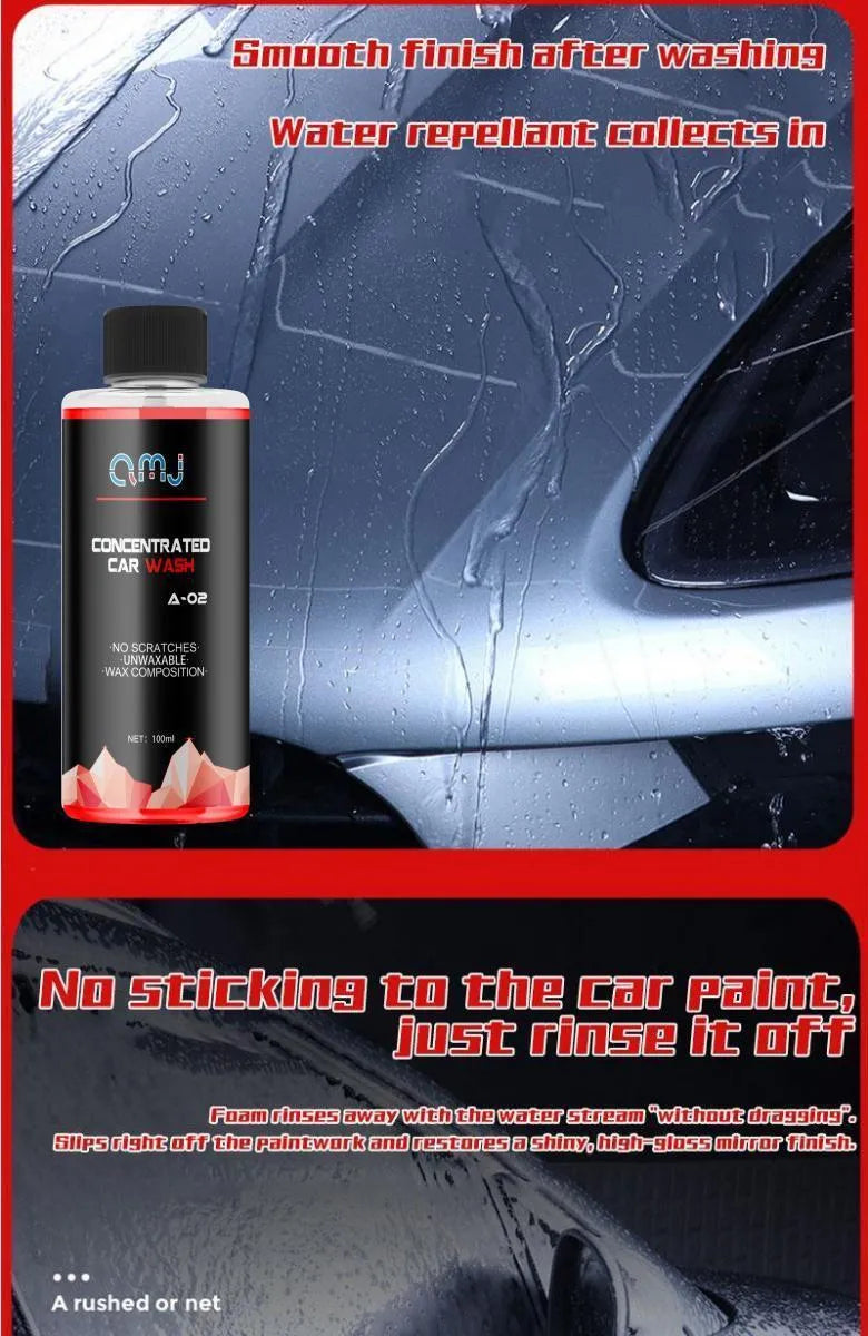 100ml super concentrated car decontamination and polishing high foam cleaner spray bottle