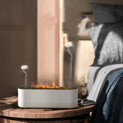 Premium ultrasonic aroma diffuser with 7 color-changing modes, large water tank, and quiet mist for home and office use