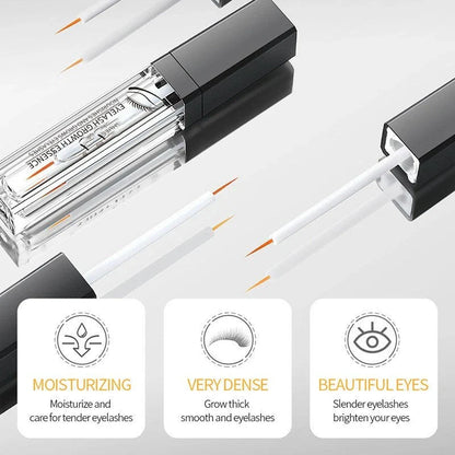 Nourishing Lash Booster: Thicker, Longer, and Curlier Lashes - Revolutionary formula to stimulate lash growth, nourish lashes, and enhance curl and volume