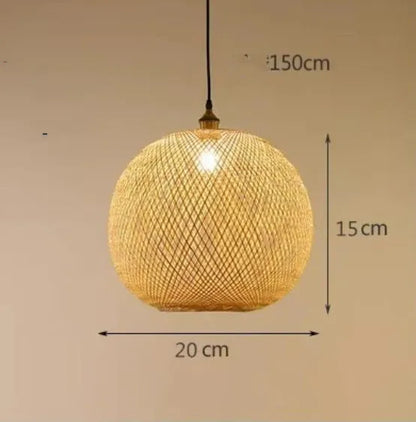 Pastoral style chandelier available in diameters from 20cm to 55cm with three-head configuration options