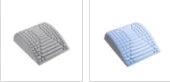 Premium back stretcher pillow with acupressure design to relieve neck, lumbar, and sciatica pain