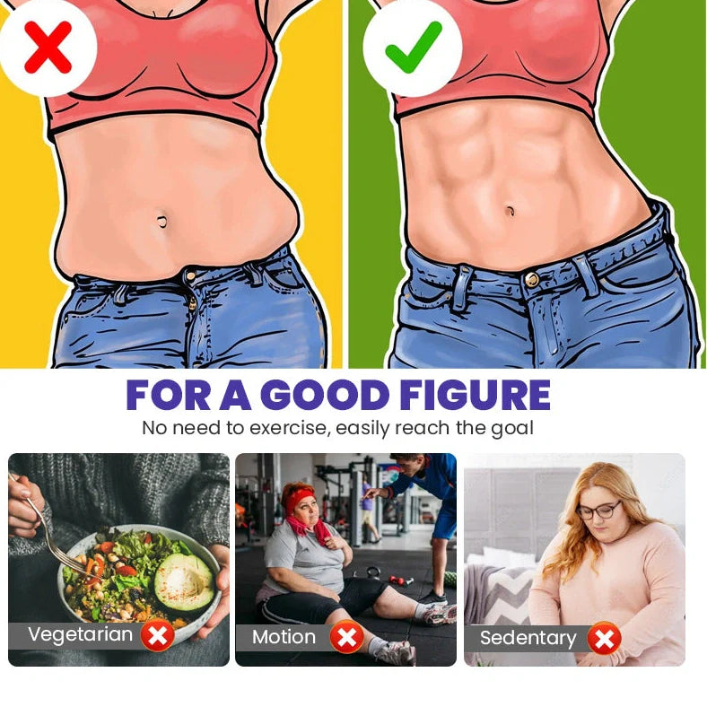 Box of 30 body shaping navel health patches with herbal infusion for abdominal contouring support