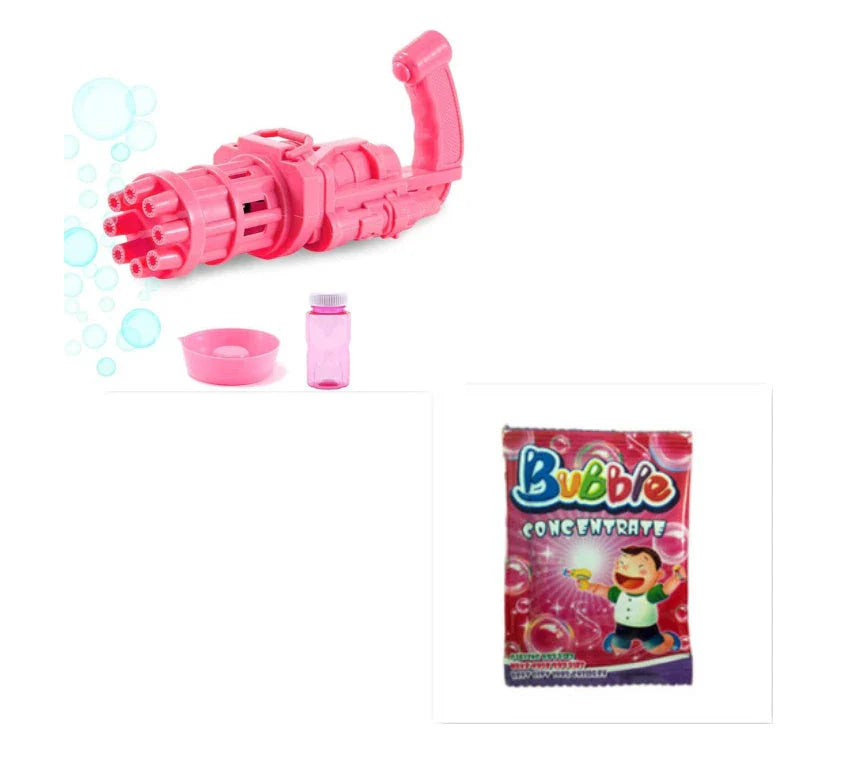 Bubble Blower Gun for Kids - Hands-On Bubble Fun with Realistic Design and Vibrant Colors