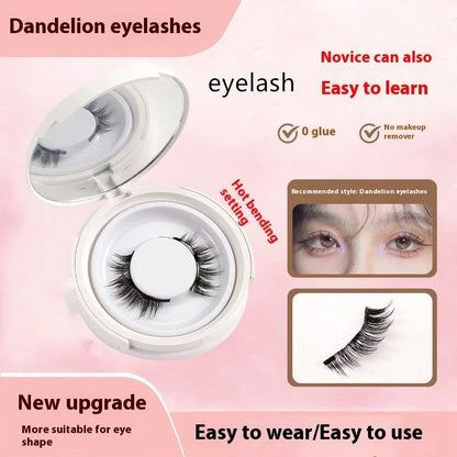 Luxurious magnetic mink false eyelashes for easy application and a glamorous look.