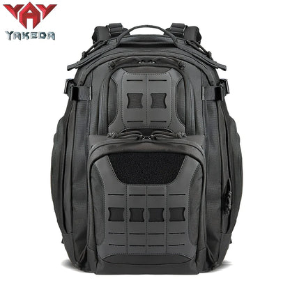 45L camouflage tactical backpack with multiple compartments for mountain climbing gear