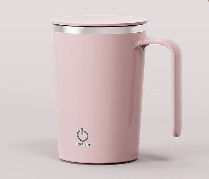 Automatic Electric Stirring Cup for Warm Beverages - Effortless Blending and Temperature Control