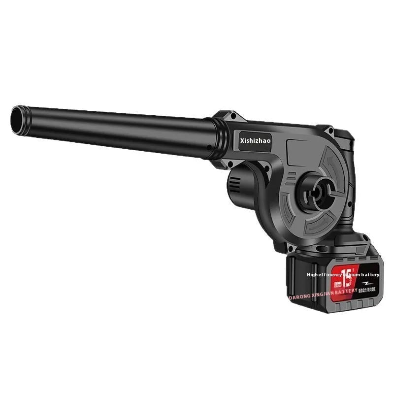 Rechargeable hair dryer lithium blower, 21V, 40000r speed, 4.0ah battery, EU plug, 30 cm x 13 cm x 15.5 cm