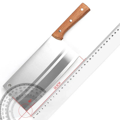 Premium stainless steel kitchen knife with modern design and ergonomic handle